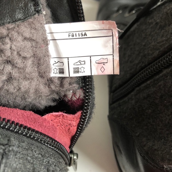 UGG® Kesey Mid-Calf Lace Up Boots Black Sz 7 - Picture 11 of 12